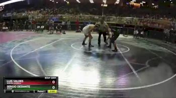 2A 195 lbs Semifinal - Sergio Desiante, Jesuit vs Luis Valdes, Winter Springs