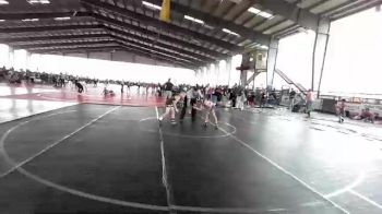 70 lbs Semifinal - Elliott Sanders, Black Cat WC vs Jayce Ortiz, La Familia NM