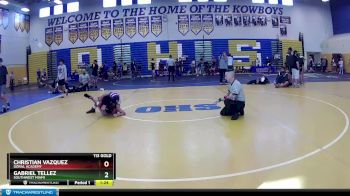 113 Gold Round 5 - Gabriel Tellez, Southwest Miami vs Christian Vazquez, Doral Academy