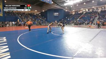 125 lbs Cons. Round 5 - Maya Castrejon, Mountain ViewHS vs Melanie Hernandez, Plainfield