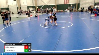 65 lbs Round 4 (8 Team) - Colton Sorensen, Columbus Wrestling Organization vs Clay Thomas, Phillipsburg