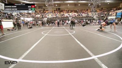 155 lbs Consi Of 8 #2 - Chance Dunn, Kingfisher YellowJackets vs Landon Hayes, Choctaw