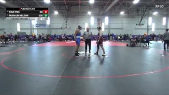 285 lbs Champ. Round 1 - Cole Fox, Schreiner vs Tashaud Nelson, Luther