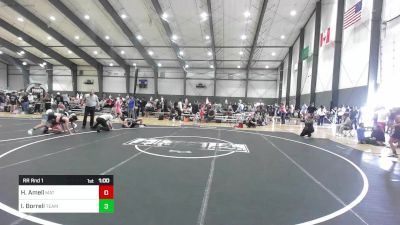 78 lbs Rr Rnd 1 - Hunter Amell, Mat Demon WC vs Isaac Borreli, Team Aggression