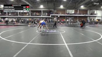 141 lbs Cons. Round 3 - Christian Diaz, Cornell College vs Owen Becker, Wisconsin-Platteville
