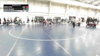 150 lbs Champ. Round 3 - Bryce Dutson, Spanish Fork vs Jesse Little, Morgan