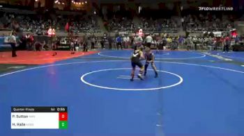 70 lbs Quarterfinal - Paxton Sutton, Waverly Area WC vs Henry Raile, Woodward