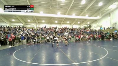 150 lbs Cons. Quarters - Collen Yerka, Layton vs Gabriel Lee, Skyridge