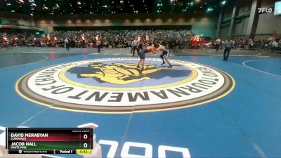 190 lbs Cons. Round 6 - David Merabyan, Coronado vs Jacob Hall, White Pine