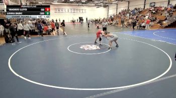 174 lbs Champ. Round 2 - Magnus Lloyd, Ohio Wesleyan vs Louka Babic, Case Western Reserve