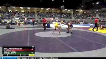 132 lbs Quarterfinals (8 Team) - Robert Lacey, 5A Crook County vs Guilliano Guerrero, 5A Hillsboro