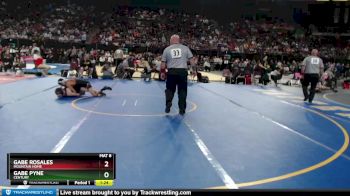 4A 106 lbs Semifinal - Gabe Rosales, Mountain Home vs Gabe Pyne, Century