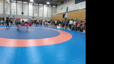 92 M 3rd Place Match - Thomas Rousseau, Edmonton Wrestling Club vs Judah Arthurs, USask/Saskatoon Wrestling Club