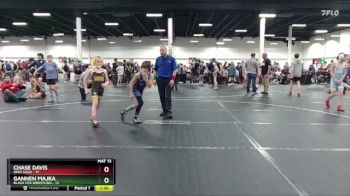 76 lbs Placement (4 Team) - Gannen Majka, Black Fox Wrestling vs Chase Davis, Ohio Gold