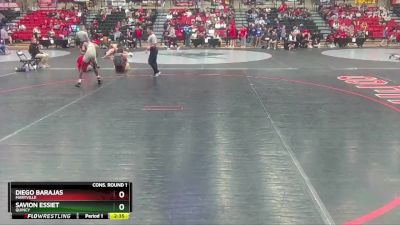 125 lbs Cons. Round 1 - Diego Barajas, Maryville vs Savion Essiet, Quincy