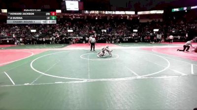 80 lbs Champ. Round 1 - Howard Jackson, CPWA vs Jj Dusina, LAE1