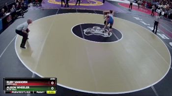 Cons. Round 3 - Ruby VanHorn, Crete Girls vs Alison Wheeler, Blair Girls