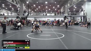 152 lbs Round 5 (10 Team) - Thomas Mancini, Pro X vs Ryan Lawler, D3TC