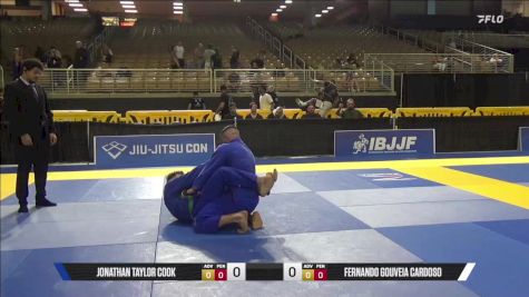 Fernando Gouveia Cardoso vs Jonathan Taylor Cook 2025 Pan Jiu Jitsu IBJJF Championship