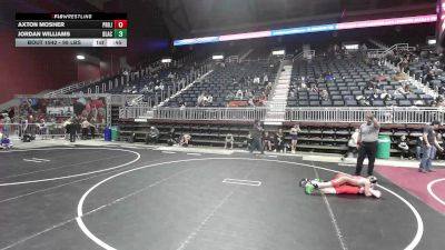 98 lbs Consolation - Axton Mosher, Project WC vs Jordan Williams, Black Fox Wrestling Academy