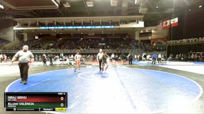 113 lbs Semifinal - Siraj Sidhu, Del Oro vs Elijah Valencia, Merced