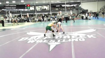 5 - 120 lbs Cons. Round 2 - Luke Hamilton, First Colonial vs Thomas Egley, Great Bridge