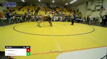 155-A lbs Final - Reyon Williams, Tulsa Union vs Conner Mangum, Har-Ber High School