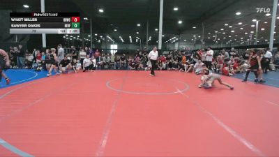 72 lbs Round 2 (6 Team) - Wyatt Miller, Barn Brothers WC vs Sawyer Oakes, Revival Freeze