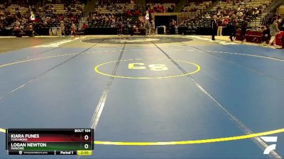 100 lbs Round 1 - Kiara Funes, Tuscarora vs Logan Newton, Parkside