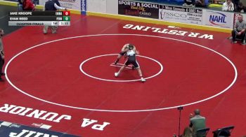 140 lbs Quarterfinal - Jake Kroope, Emmaus vs Evan Reed, Penns Valley