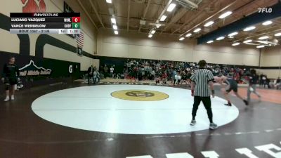 215B Round 1 - Luciano Vazquez, Worland vs Vance Werbelow, Cody