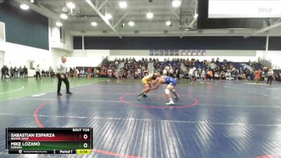 190 lbs Cons. Round 5 - Mike Lozano, Sonora vs Sabastian Esparza, Bishop Amat