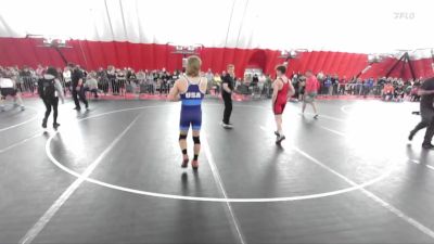 138 lbs Cons. Round 2 - Carson Bassett, Excel Wrestling vs Ryan Frank, Aviators Wrestling