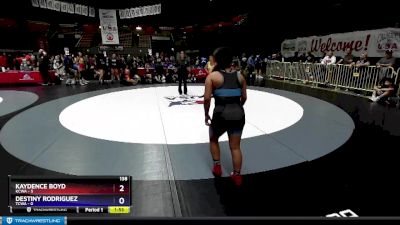 144 lbs Round 2 (16 Team) - Adela Martinez, KCWA vs Natalia Castro, TCWA