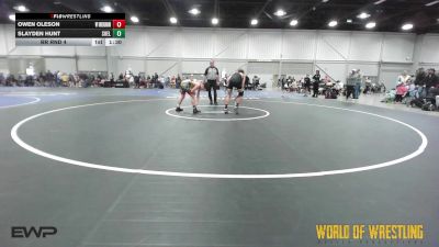 110 lbs Rr Rnd 4 - Owen Oleson, Wyoming Underground vs Slayden Hunt, Shelton Wrestling Academy 12U