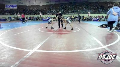 61 lbs Round Of 16 - Maddox Harris, Cashion Takedown Club vs Brooks Gamblin, Liberty Warrior Wrestling Club