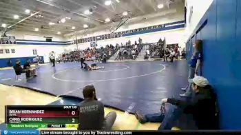 160 lbs Semifinal - Chris Rodriguez, Tonasket vs Brian Hernandez, Royal