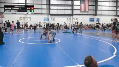 113 lbs Allday - Mason George, GROUND UP USA vs Jovanni Lamparelli, EASTERN CAROLINA WRESTLING ACADEMY