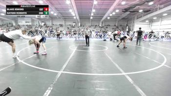 152 lbs Rr Rnd 2 - Blake Jenkins, CentralMD Grey vs Kaygen Roberts, CKWA