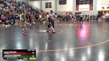 190 lbs Champ. Round 1 - Allia Ericson, Waukon vs Joscelyn Stricker, Cedar Rapids Kennedy