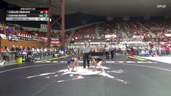 105 lbs 3rd Place Match - Caellen Wescoat, Fort Scott Hs vs Canyon Burtis, Baldwin Hs