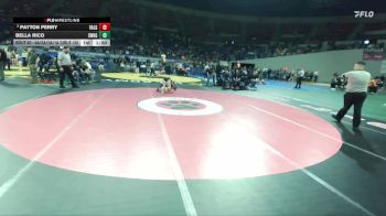 4A/3A/2A/1A Girls 130 Quarterfinal - Payton Perry, Vale Girls vs Bella Rico, Sweet Home Girls