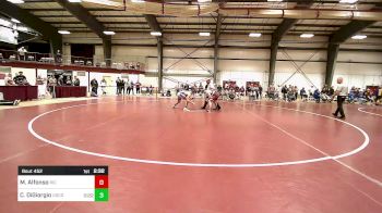 285 lbs Final - Michael Alfonso, Rhode Island College vs Carl DiGiorgio, Coast Guard