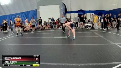 120 lbs Round 2 (8 Team) - Brysyn Gardner, Noke RTC vs Josh Sheets, CP Wrestling