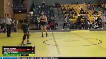 197 lbs Semifinal - Bryce Walker, UNC Pembroke vs Austin Watkins, Queens