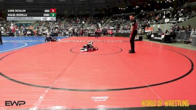 46 lbs Consi Of 16 #2 - Luke Scullin, NBWA vs Kalel Bonilla, Steel Valley Renegades