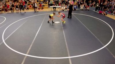 67-80 lbs Champ. Round 2 - Olivia Ford, ND vs Adalida Verdick, MN