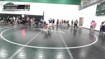 125 lbs Champ. Round 1 - Savannah Bratten, Rogue Warrior vs Lennox Gebara, Greater Heights Wrestling