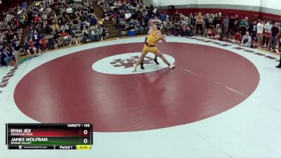 138 lbs Cons. Round 3 - James Wolfram, Spring Valley vs Ryan Jex, Mountain View