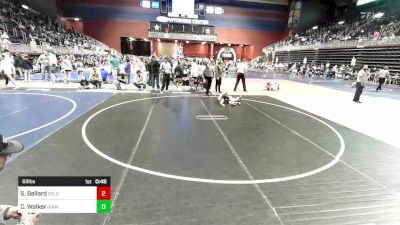 69 lbs Consi Of 4 - Stihl Ballard, Colorado Outlaws vs Cooper Walker, Diamondville WC